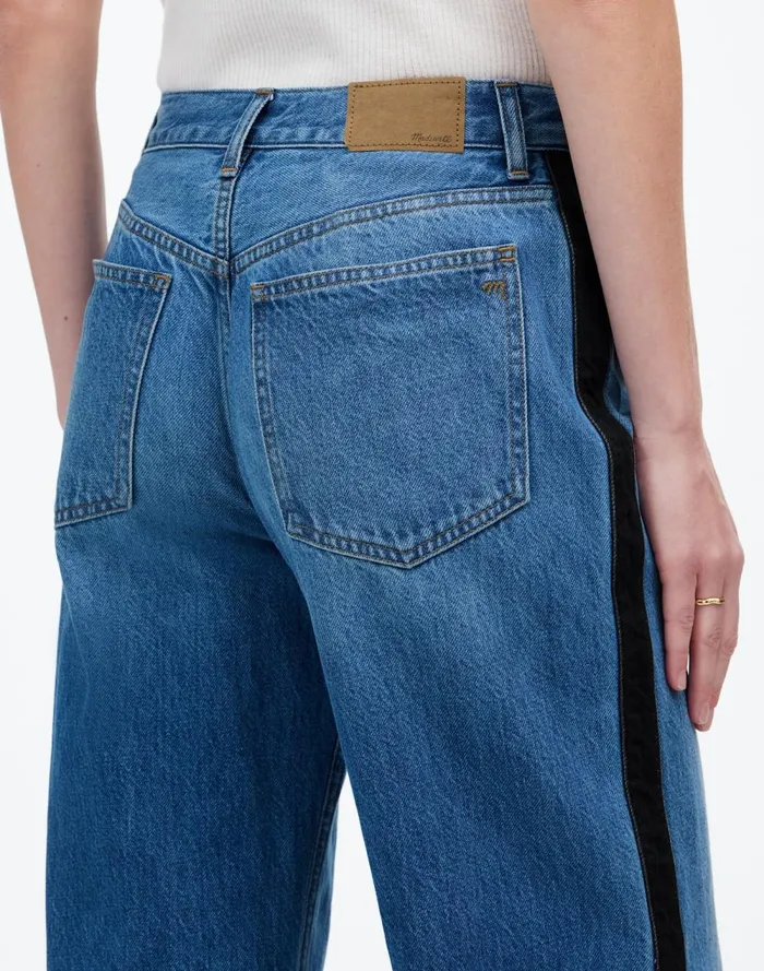 Women Jeans Madewell LowSlung Baggy Jeans Fennbrook Wash