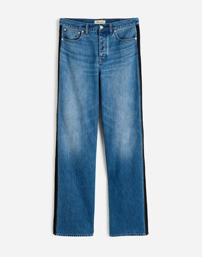 Women Jeans Madewell LowSlung Baggy Jeans Fennbrook Wash