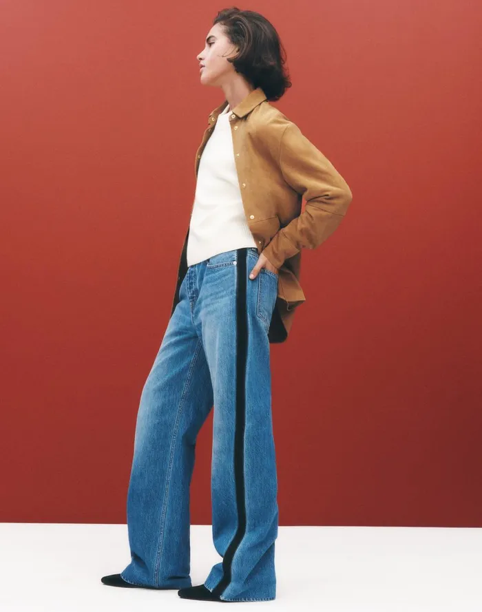 Women Jeans Madewell LowSlung Baggy Jeans Fennbrook Wash