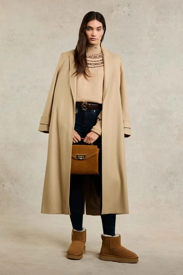 Women Jennifer Roll Neck Knit Camel Holland Cooper Knitwear Women Jennifer Roll Neck Knit Camel Holland Cooper Knitwear