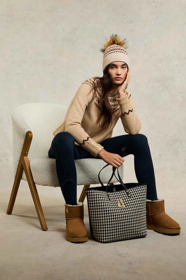 Women Jennifer Roll Neck Knit Camel Holland Cooper Knitwear Women Jennifer Roll Neck Knit Camel Holland Cooper Knitwear