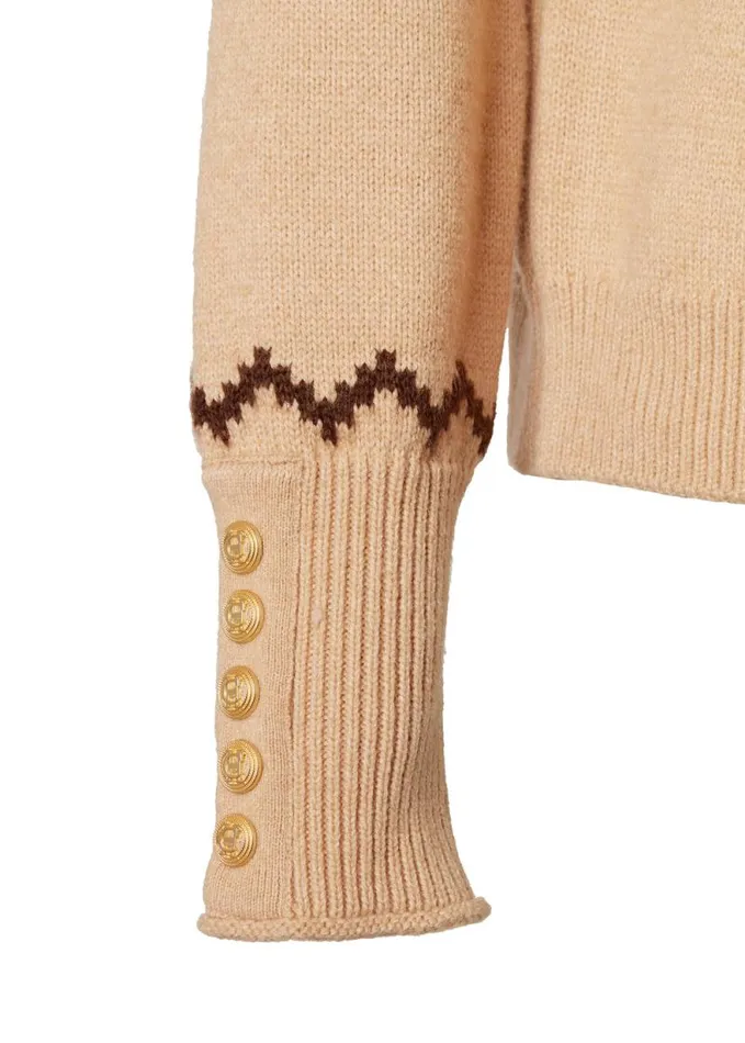Women Jennifer Roll Neck Knit Camel Holland Cooper Knitwear Women Jennifer Roll Neck Knit Camel Holland Cooper Knitwear