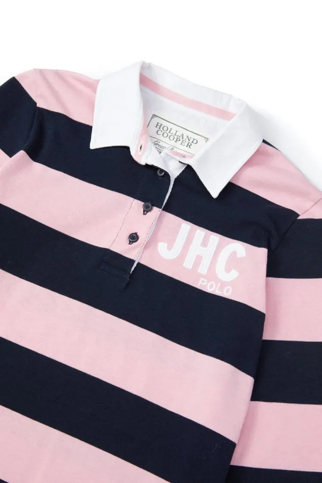 Women JHC Sweatshirt Ink Navy Pale Pink Holland Cooper Polo Shirts Women JHC Sweatshirt Ink Navy Pale Pink Holland Cooper Polo Shirts