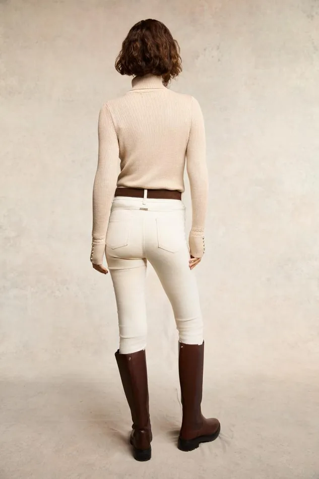 Women Jodhpur Jean Oatmeal Holland Cooper Jeans