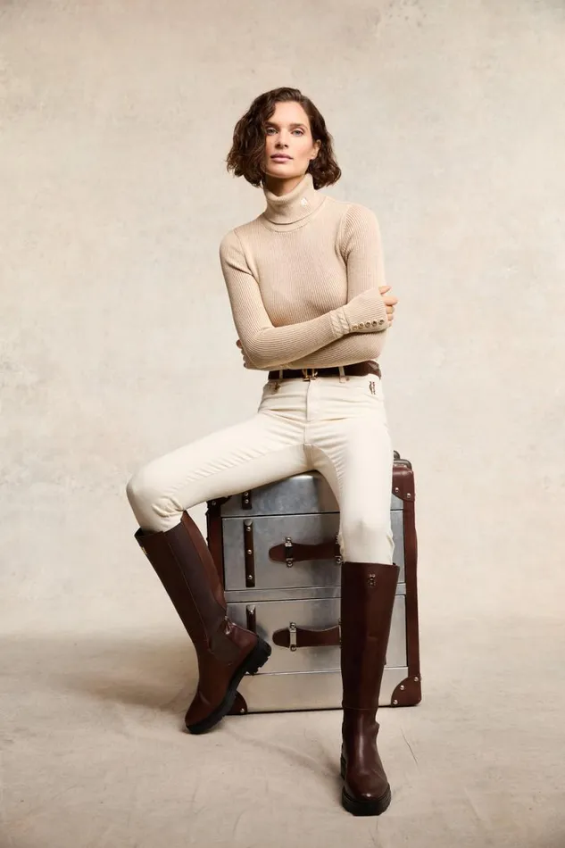 Women Jodhpur Jean Oatmeal Holland Cooper Jeans