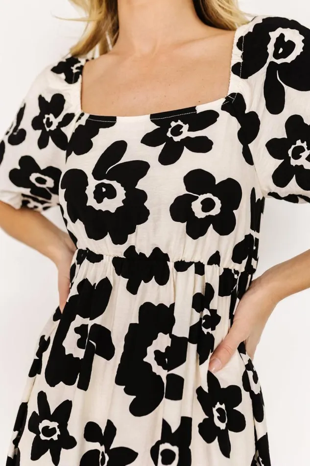 Women Kasey Maxi Dress Black Ivory Print Baltic Born Maxi Dresses Women Kasey Maxi Dress Black Ivory Print Baltic Born Maxi Dresses