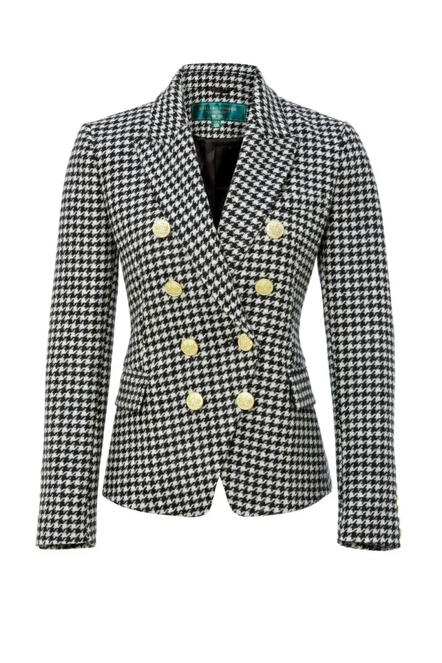 Women Knightsbridge Blazer Houndstooth Holland Cooper Tailoring
