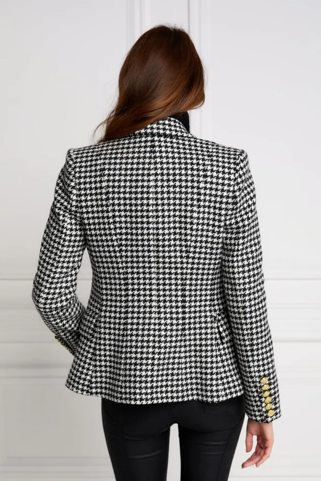 Women Knightsbridge Blazer Houndstooth Holland Cooper Tailoring
