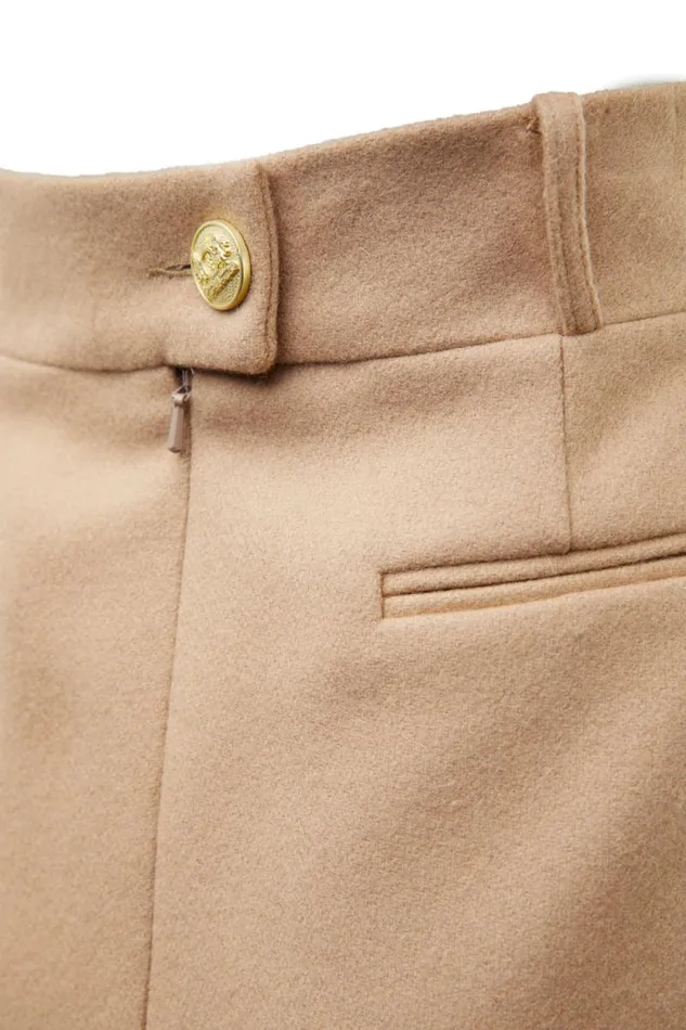 Women Knightsbridge Skirt Camel Holland Cooper Tailoring Women Knightsbridge Skirt Camel Holland Cooper Tailoring