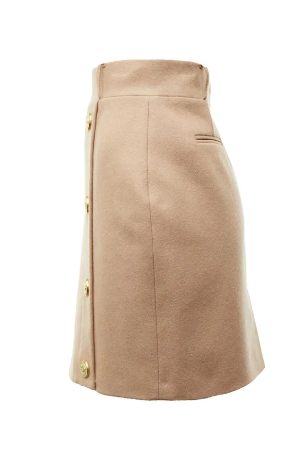 Women Knightsbridge Skirt Camel Holland Cooper Tailoring Women Knightsbridge Skirt Camel Holland Cooper Tailoring
