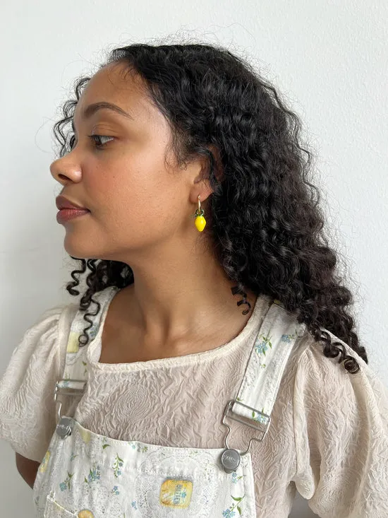 Women Lisa Says Gah Limoncello Hoops Lemon Jewelry