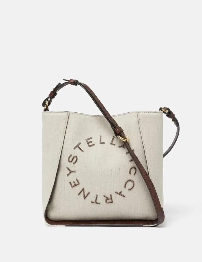 Women Logo Crossbody Bag Birch White Stella McCartney Logo Bag