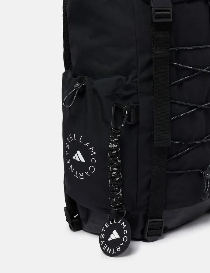 Women Logo Padded Backpack Black Stella McCartney Backpacks Women Logo Padded Backpack Black Stella McCartney Backpacks