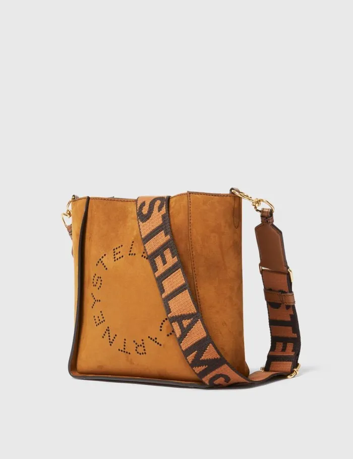Women Logo Square Crossbody Bag Brandy Stella McCartney Crossbody Bags