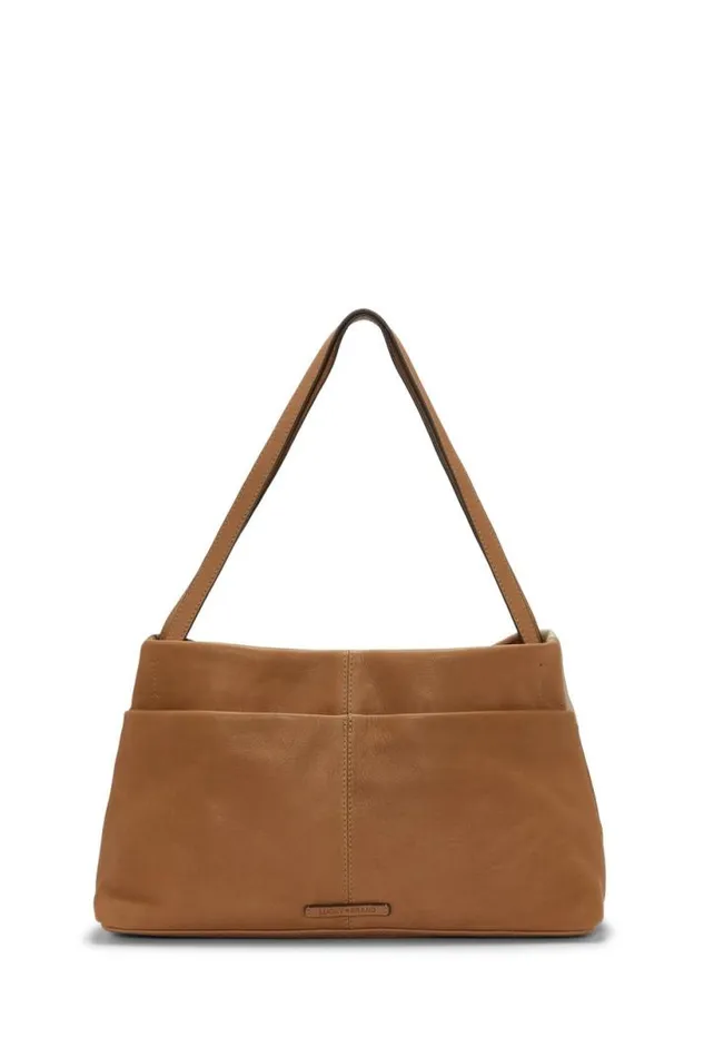 Women Lucky Brand Handbags Jema Shoulder Bag Medium Light Beige