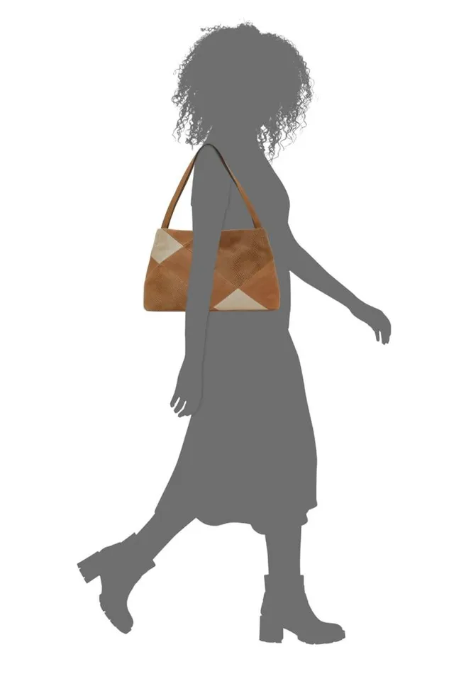 Women Lucky Brand Handbags Jema Shoulder Bag Medium Light Beige