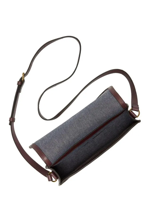 Women Lucky Brand Handbags Kate Crossbody Bag Dark Blue
