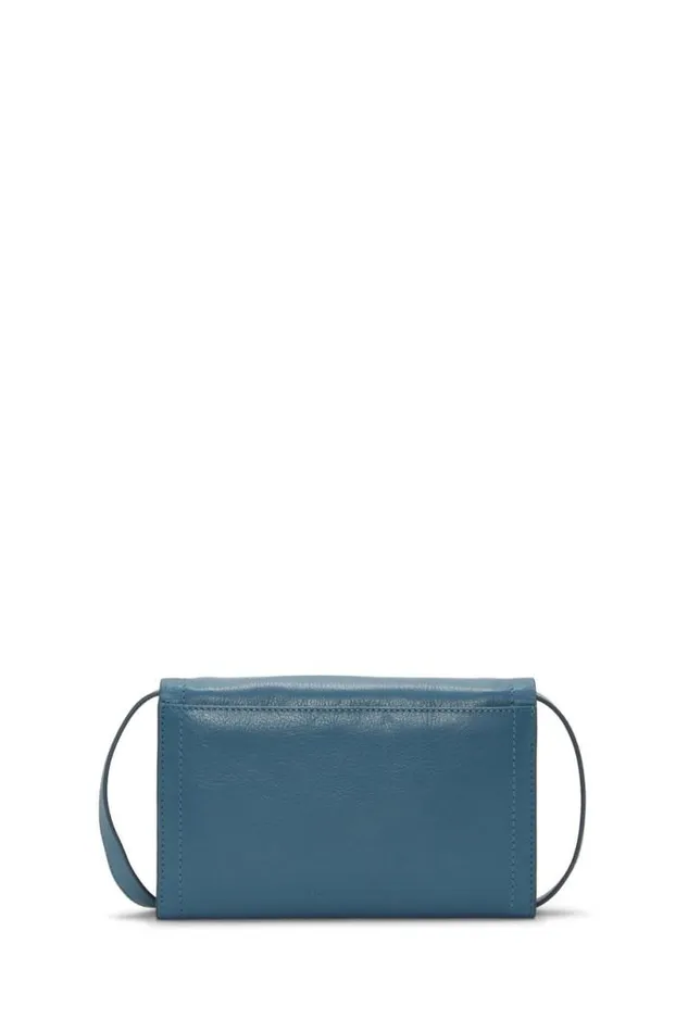 Women Lucky Brand Handbags Ruth Scalloped Crossbody Bag Open Blueturquoise