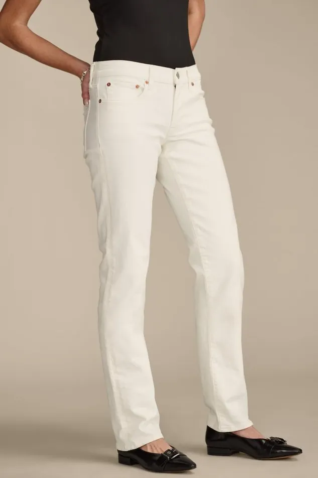 Women Lucky Brand Jeans Sweet Straight Sandy Beach