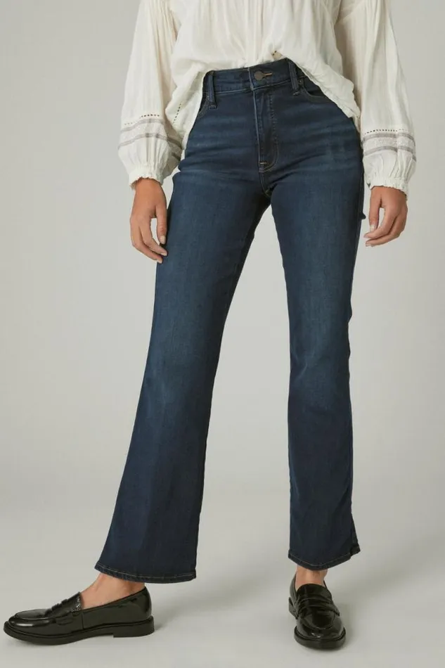 Women Lucky Brand Jeans Uni Boot Twilight Moon