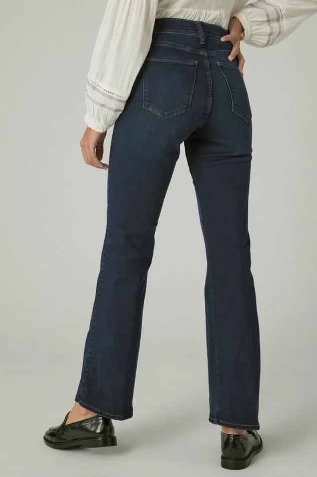 Women Lucky Brand Jeans Uni Boot Twilight Moon