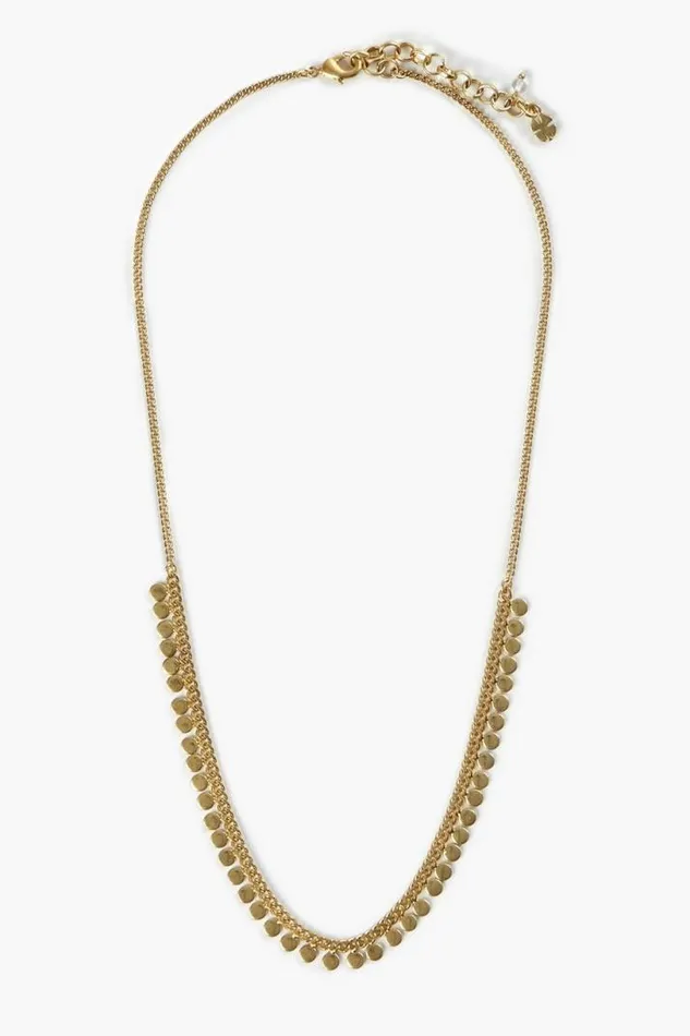 Women Lucky Brand Jewelry Chain Necklace Gold