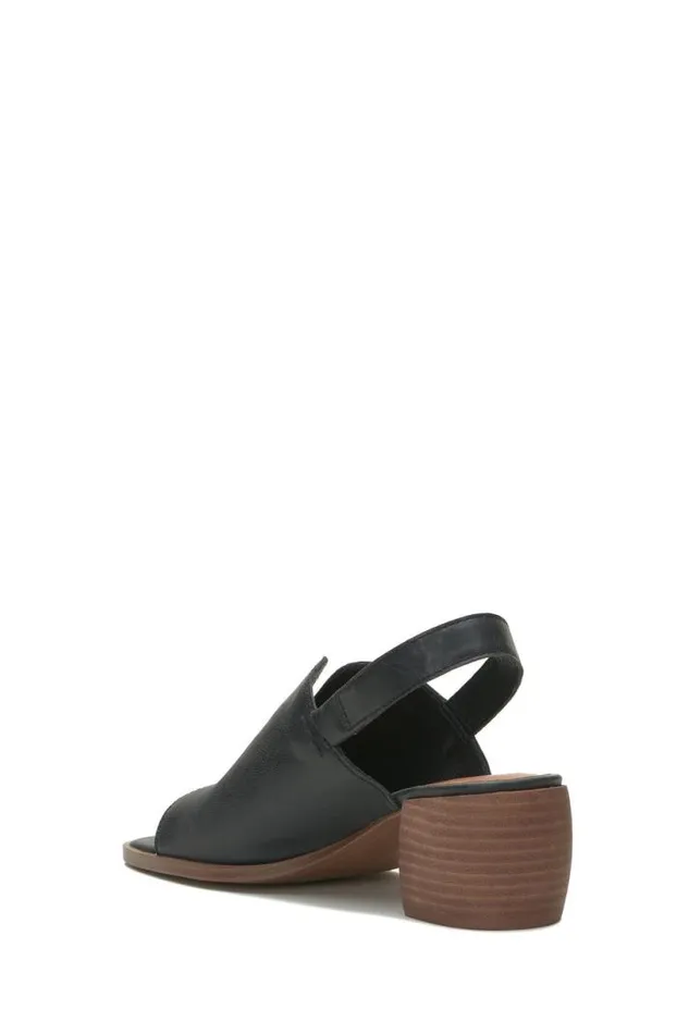 Women Lucky Brand Shoes Jaila Muled Heel Black