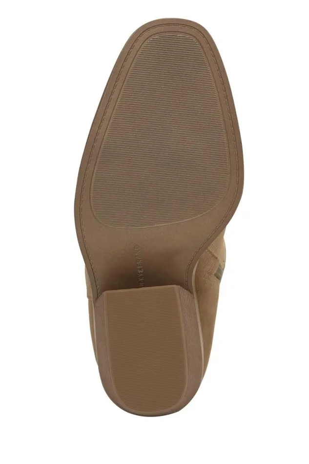 Women Lucky Brand Shoes Mekinna Boots Light Brown
