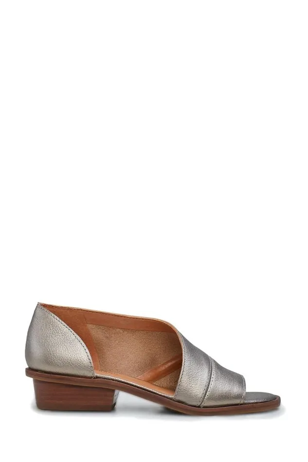 Women Lucky Brand Shoes Serkie Low Heel Light Grey