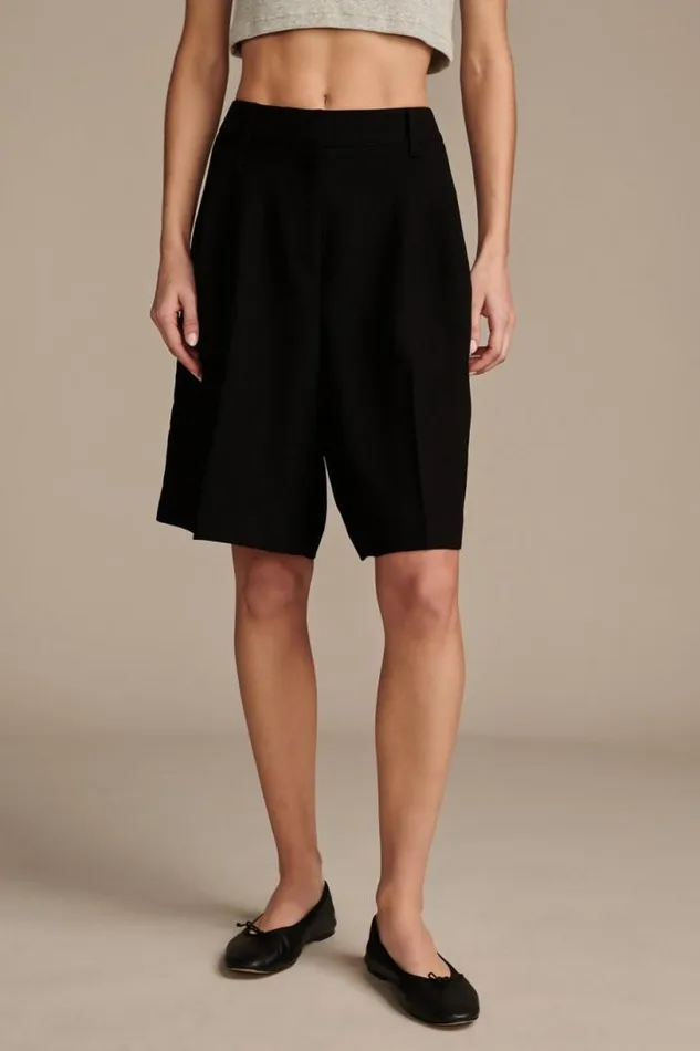 Women Lucky Brand Shorts Longline Short Black
