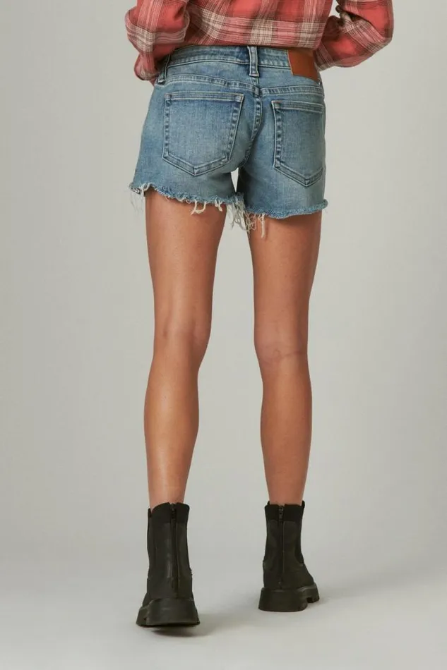 Women Lucky Brand Shorts Low Rise Short Far Far Away