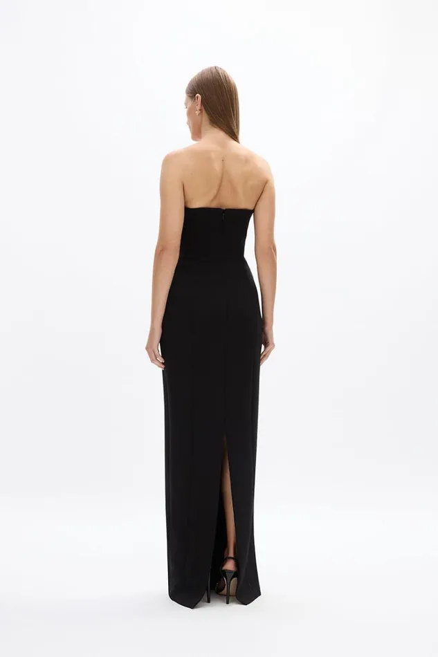 Women Maxi Dresses Rachel Gilbert Atticus Gown Black Women Maxi Dresses Rachel Gilbert Atticus Gown Black