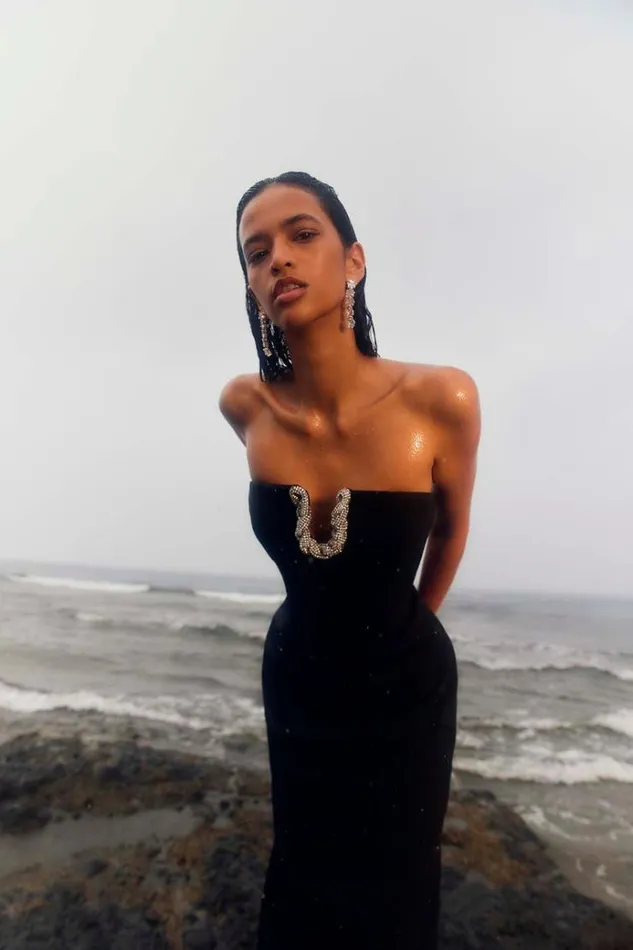 Women Maxi Dresses Rachel Gilbert Atticus Gown Black Women Maxi Dresses Rachel Gilbert Atticus Gown Black