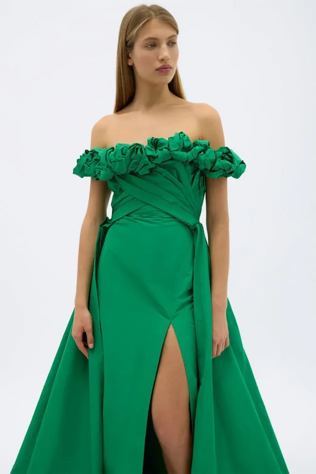 Women Maxi Dresses Rachel Gilbert HENLEY GOWN