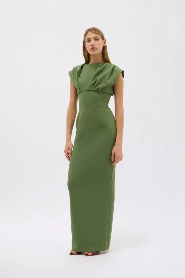 Women Maxi Dresses Rachel Gilbert MAGGIE GOWN Women Maxi Dresses Rachel Gilbert MAGGIE GOWN