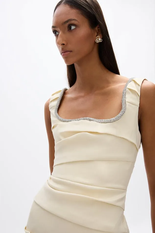 Women Maxi Dresses Rachel Gilbert Onyx Gown Butter Women Maxi Dresses Rachel Gilbert Onyx Gown Butter