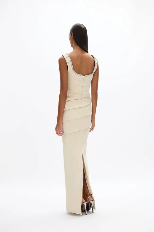 Women Maxi Dresses Rachel Gilbert Onyx Gown Butter Women Maxi Dresses Rachel Gilbert Onyx Gown Butter