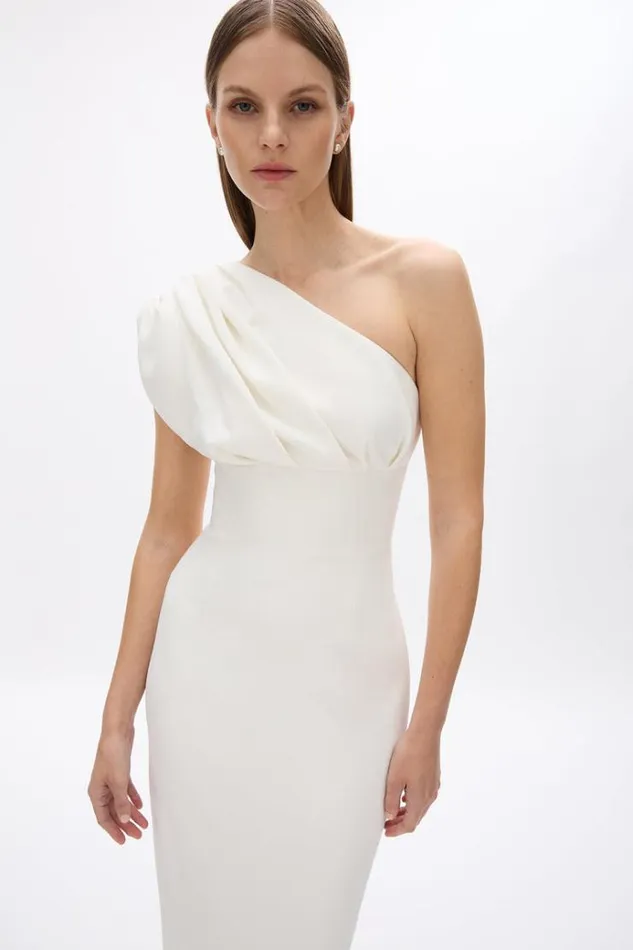 Women Maxi Dresses Rachel Gilbert Winnie Gown Ivory Women Maxi Dresses Rachel Gilbert Winnie Gown Ivory