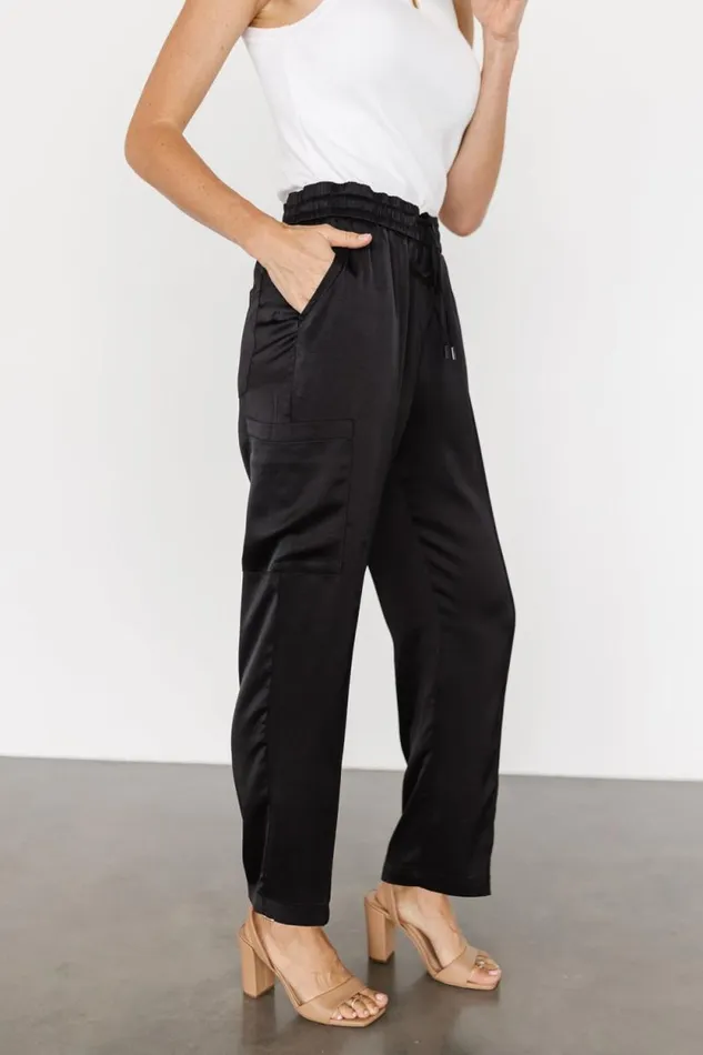 Women Memphis Pocket Jogger Pants Black Baltic Born Pants