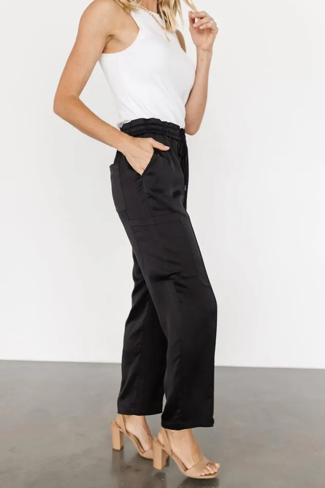 Women Memphis Pocket Jogger Pants Black Baltic Born Pants