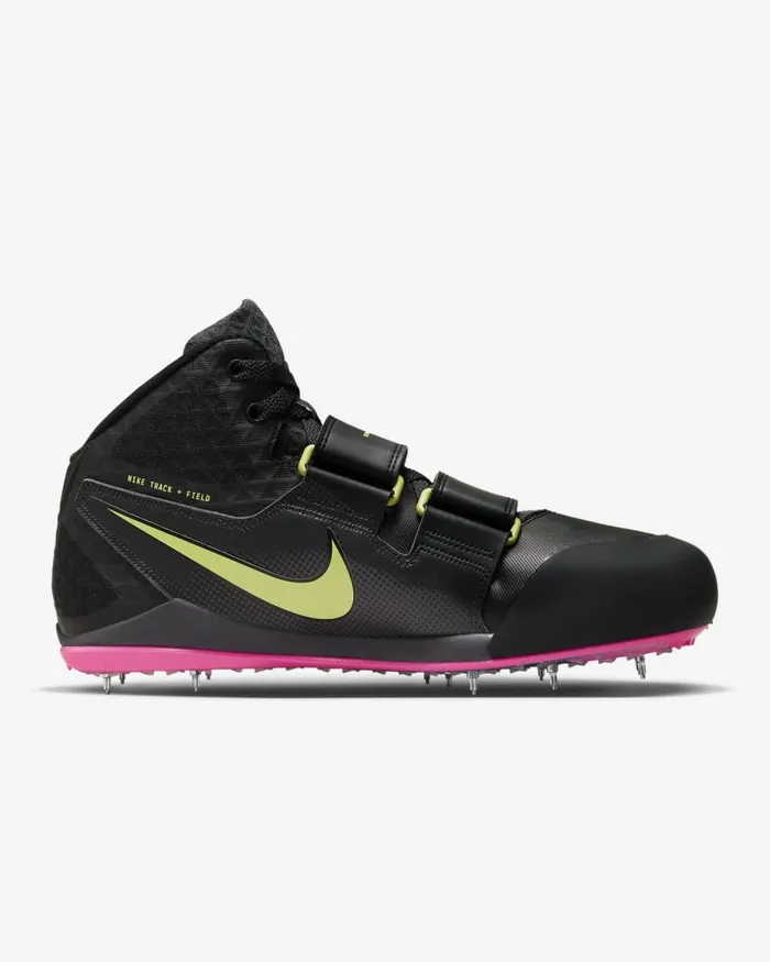 WomenMen Nike All Shoes Zoom Javelin Elite 3 Blackanthracitelight Lemon Twistfierce Pink