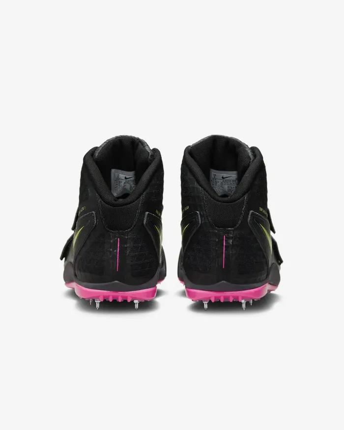 WomenMen Nike All Shoes Zoom Javelin Elite 3 Blackanthracitelight Lemon Twistfierce Pink