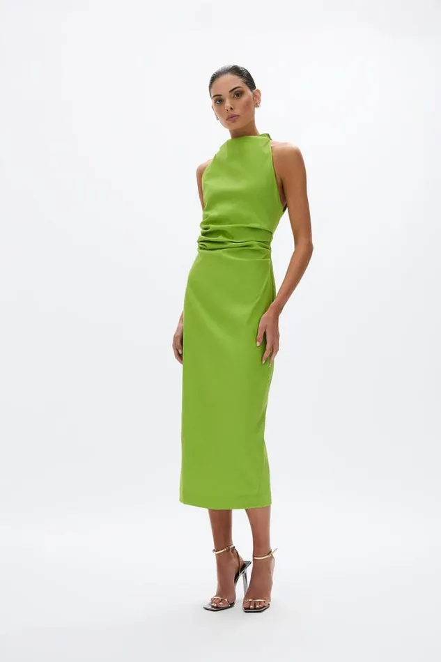 Women Midi Dresses Rachel Gilbert Lottie Dress Greenery