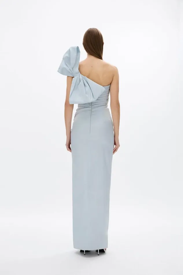 Women Midi Dresses Rachel Gilbert Olive Gown In Ice Women Midi Dresses Rachel Gilbert Olive Gown In Ice