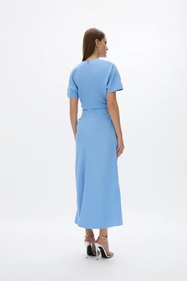 Women Midi Dresses Rachel Gilbert Orion Dress Vista Blue Women Midi Dresses Rachel Gilbert Orion Dress Vista Blue
