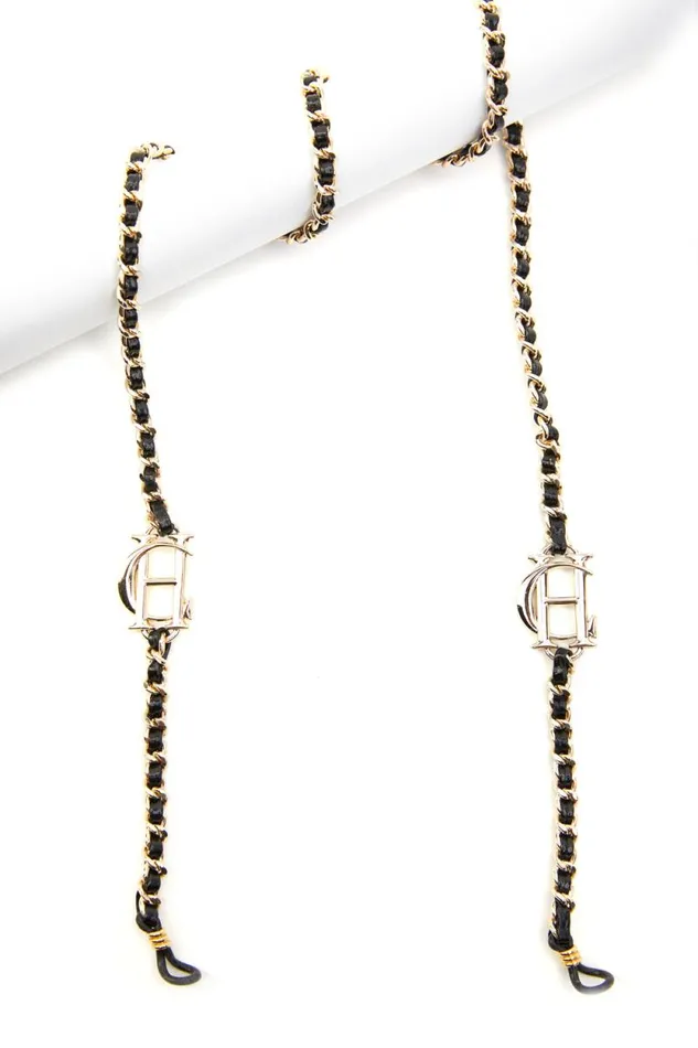 Women Milan Glasses Chain Black Gold Holland Cooper Sunglasses