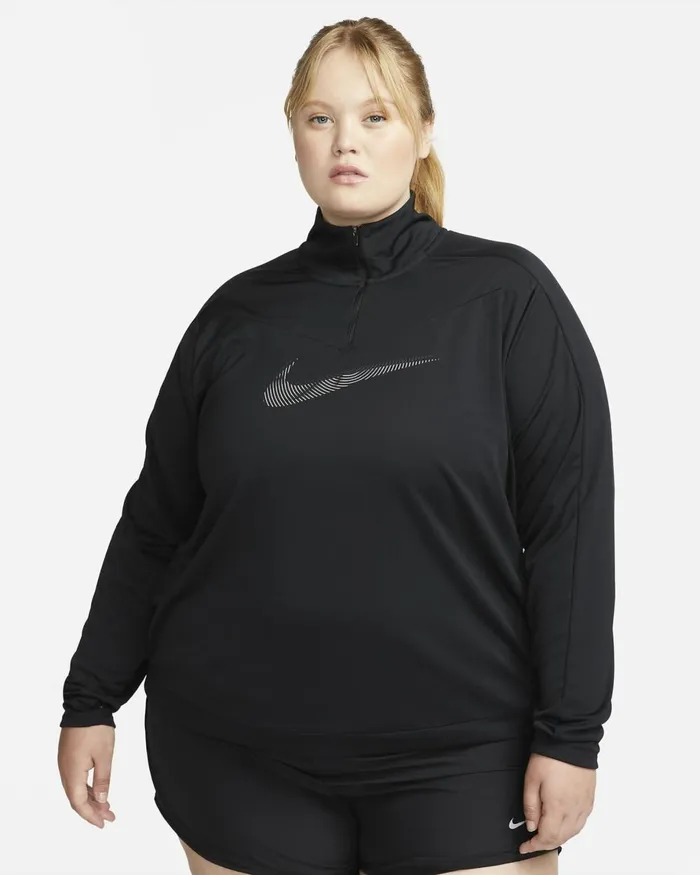 Women Nike All Clothing DriFIT Swoosh Blackcool Grey