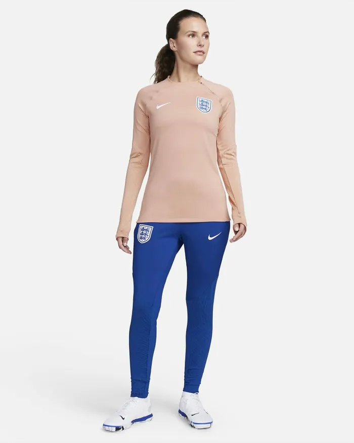 Women Nike All Clothing England Strike Rose Whispergym Bluewhite