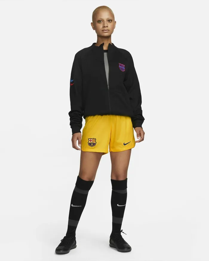 Women Nike All Clothing FC Barcelona Stadium Fourth Amarillodeep Royal Blue