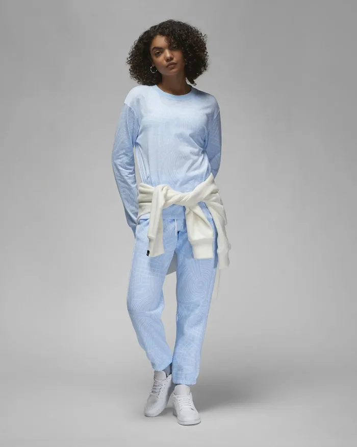 Women Nike All Clothing Jordan Flight Ice Blue